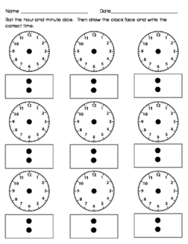 Telling Time Packet by Leonardo Tabbita | Teachers Pay Teachers