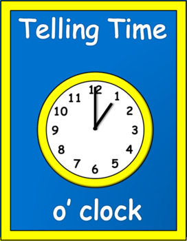 Preview of Telling Time PowerPoint Game .