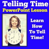 Telling Time To The Hour and Half Hour PowerPoint