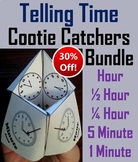 Telling Time Activities Bundle (Cootie Catchers Foldable R