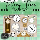 Telling Time Practice | Interactive Clock Bulletin Board |