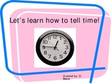 Telling Time Practice Power Point Presentation