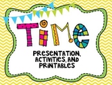 Telling Time Presentation, Printables, Center Activities-C