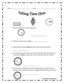 Telling Time Quiz