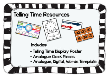 Preview of Telling Time Resource Bundle