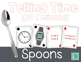 Telling Time SPOONS Game - 1 Minute