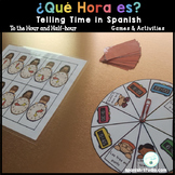 Telling Time in Spanish (Hour and Half-hour)
