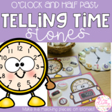 Telling Time Stones - o'clock and half past