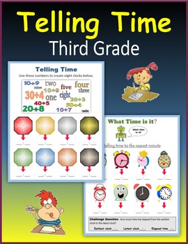 Preview of Telling Time (Third Grade)