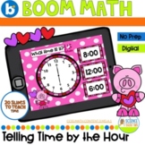 Telling Time To the Hour | Boom Cards