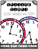 Telling Time: To the Hour and Half Hour-SCOOT! {Confetti a