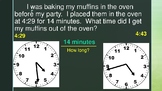Telling Time Word Problems (Elapsed Time)