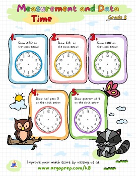 telling time worksheet grade 2 by argoprep teachers pay teachers