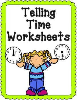 Preview of Telling Time Worksheets