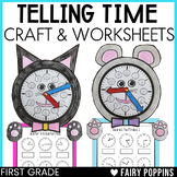 Telling Time Worksheets, Clock Craft, Time Games (Analogue)