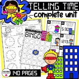 Telling Time Worksheets, Games, and Flashcards