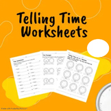 Telling Time Worksheets, Teaching time, Practice Reading Clock