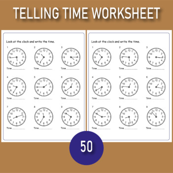 Telling Time Worksheets and Activities for Back-to-School by The ...