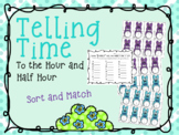 Telling Time Worksheets and Activity Sort and Match