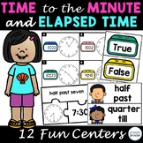 Telling Time and Elapsed Time Activities