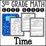 Telling Time and Elapsed Time Math 3rd Grade Exit Slips Co