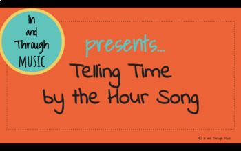Preview of Telling Time by the Hour sol/mi Song (includes singalong tracks!)