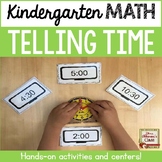 Telling Time in Kindergarten