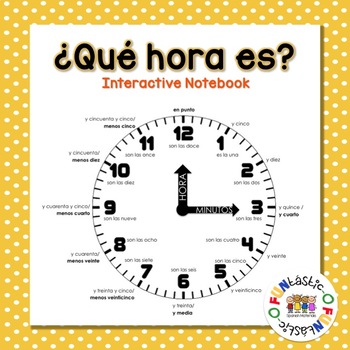 Preview of Telling Time in Spanish