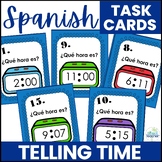 Telling Time in Spanish Task Cards