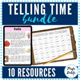 Telling Time in Spanish | Telling Time Practice Bundle