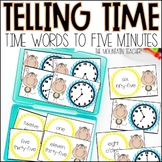 Telling Time to 5 Minutes Activity - 1st, 2nd or 3rd Grade