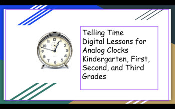Preview of Telling Time to 5 Minutes Digital Learning Google Form