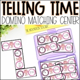 Telling Time to 5 Minutes Domino Activity - 1st, 2nd or 3r