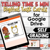 Telling Time to 5 minutes Activities | Telling Time Distan