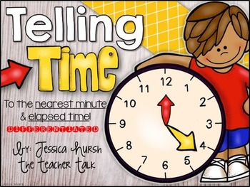 Preview of Telling Time & Elapsed Time