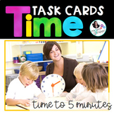 Telling Time to 5 Minutes Task Cards