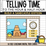 Telling Time to the Half Hour | Build a Sandcastle Edition