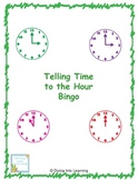 Telling Time to the Hour Bingo