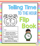 Telling Time to the Hour Flip Book