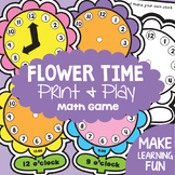 Telling Time to the Hour - Flower Time