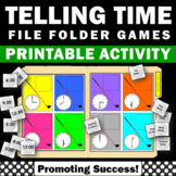 File Folder Activities Games Special Education Math Tellin