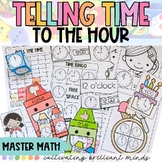 Telling Time to the Hour | Master Math | Time | Kindergart