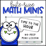 Telling Time to the Hour | Math Mini-Lesson | PowerPoint &