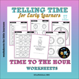 Telling Time to the Hour Worksheets