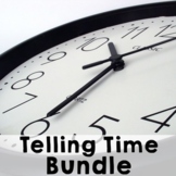 Telling Time to the Hour and Half Hour Bundle