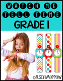 Telling Time to the Hour and Half Hour Games and Activities