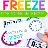Telling Time to the Hour and Half Hour | Time Worksheets |