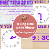 Telling Time to the Minute - Clocks