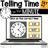 Telling Time to the Minute Set #1  - Boom Cards™ -  Digita