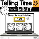 Telling Time to the Minute Set #2 - Boom Cards™ -  Digital
